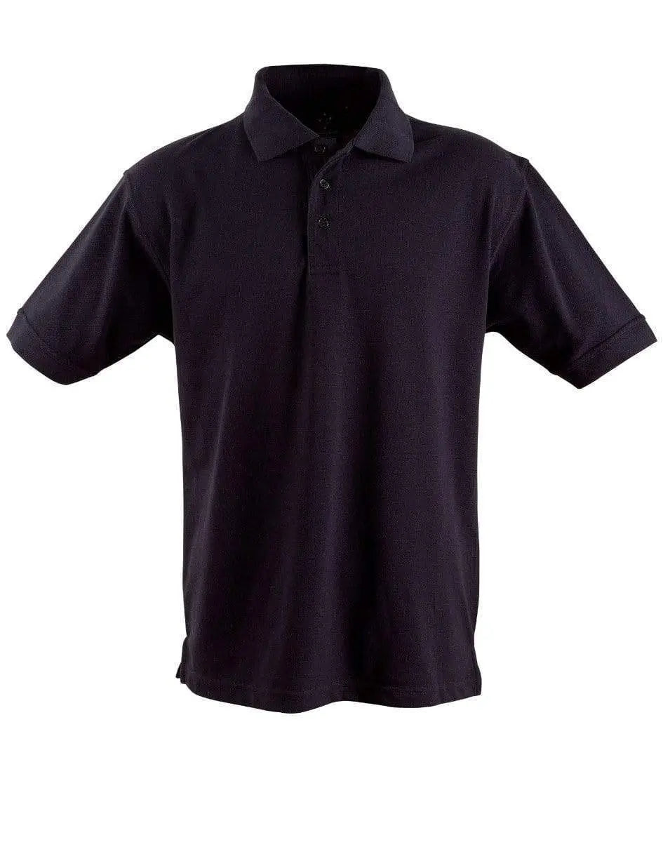 Winning Spirit Casual Wear Navy / S Winning Spirit Delux Polo Men's Ps22